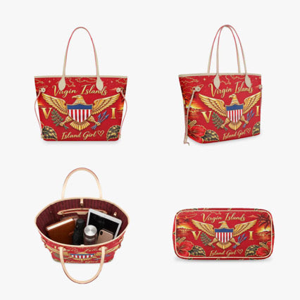 Red Virgin Islands Tote (Pre-Order)