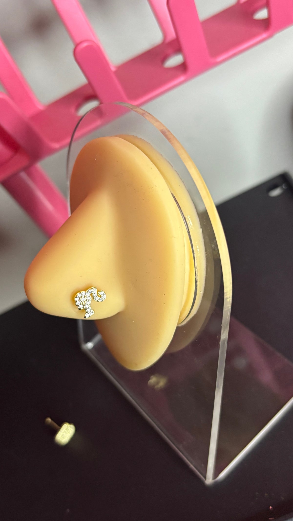 Stud Nose Rings Gold-Plated