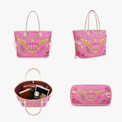 Pink Virgin Islands Tote (Pre-Order)
